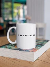 Double Sided Charlie kirk freedom mug, charlie mug, kirk mug
