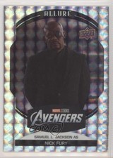 2022 Marvel Allure White Diamond 19/50 as Nick Fury Samuel L Jackson #12 mq5