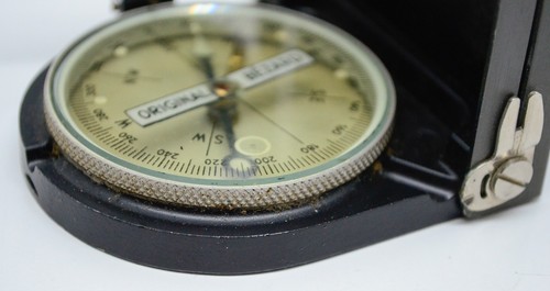 Original BEZARD German Military Compass Lufft Functional PERSONALIZED Vtg - Picture 13 of 24