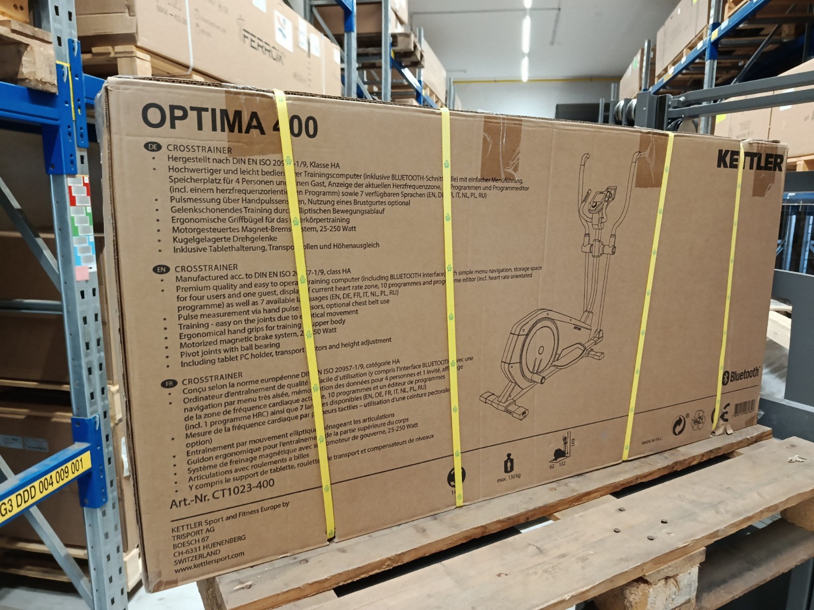 KETTLER Crosstrainer Optima 400 RÄUMUNGSVERKAUF