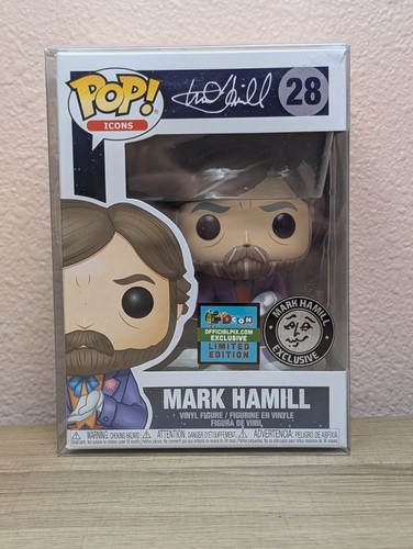 NIB Funko Pop - #28 Mark Hamill Joker 2019 DesignerCon + comes with ...