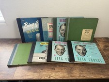 Lot Of 8 Empty Bing Crosby