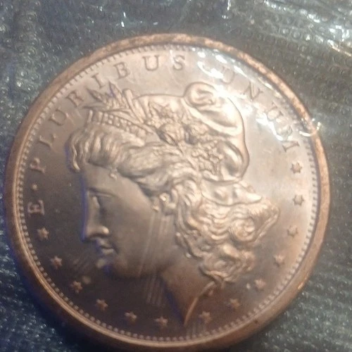 Morgan Dollar $1 Silver Coin E Pluribus Unum Liberty Eagle 0.9 Fineness