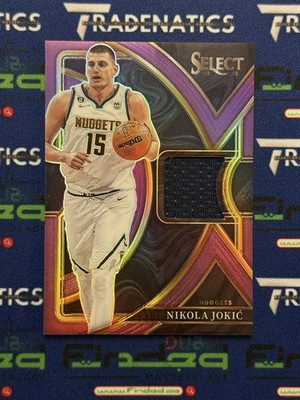 2022-23 Panini Select - Selective Swatches Nikola Jokić #SS-NJ Purple Prizm /99