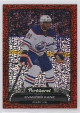 2023 Upper Deck Parkhurst Red Patterned Foil Achievement 7/25 Evander Kane 12wr