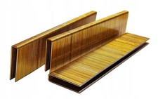 Yellow Galvanised 90/12mm Staples - 5000 pcs - DIY, Woodworking 0.0057 per staple