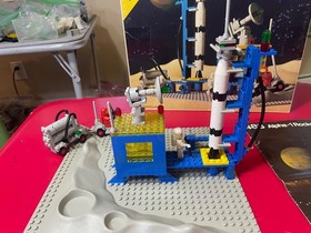 LEGO VINTAGE SPACE 483 - ALPHA-1 ROCKET BASE - COMPLETE WITJ BOX INSTR INSERTS-2