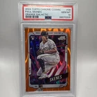 PAUL SKENES 2024 Topps Chrome Cosmic 30 PSA 10 Orange Galactic Refractor RC #/25