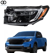 LED Headlight W/O DRL For 2021-2025 Honda Ridgeline w/5-Pin Plug Driver LH Side
