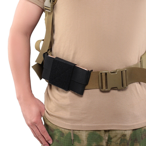 Tactical Phone Pouch Shoulder Strap Outdoor Waist Belt Pack Phone Holder Case - Picture 8 of 15