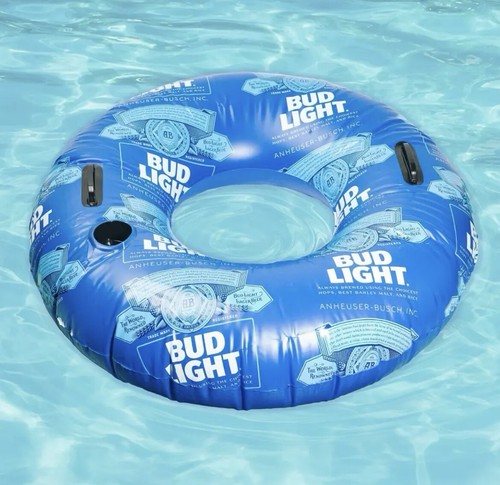Bier Pool Fluss Strand Schwimmer - 4 Budweiser Busch Bud Light Pabst erhalten - Neu 250 Pfund - Bild 11 von 11