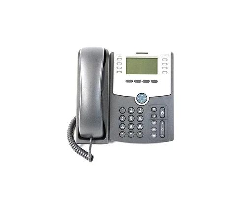 New and Genuine CISCO SPA 508G IP Phone - Silver/Grey Multiline VOIP with Stand