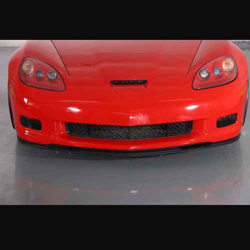Fits 2005-2013 Z06 Corvette C6 Front Fog Light Smoked Cover Molding Blackout Len - Bild 4 von 19
