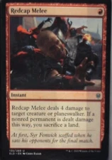 Redcap Melee - Throne of Eldraine: #135, Magic: The Gathering Nm R92