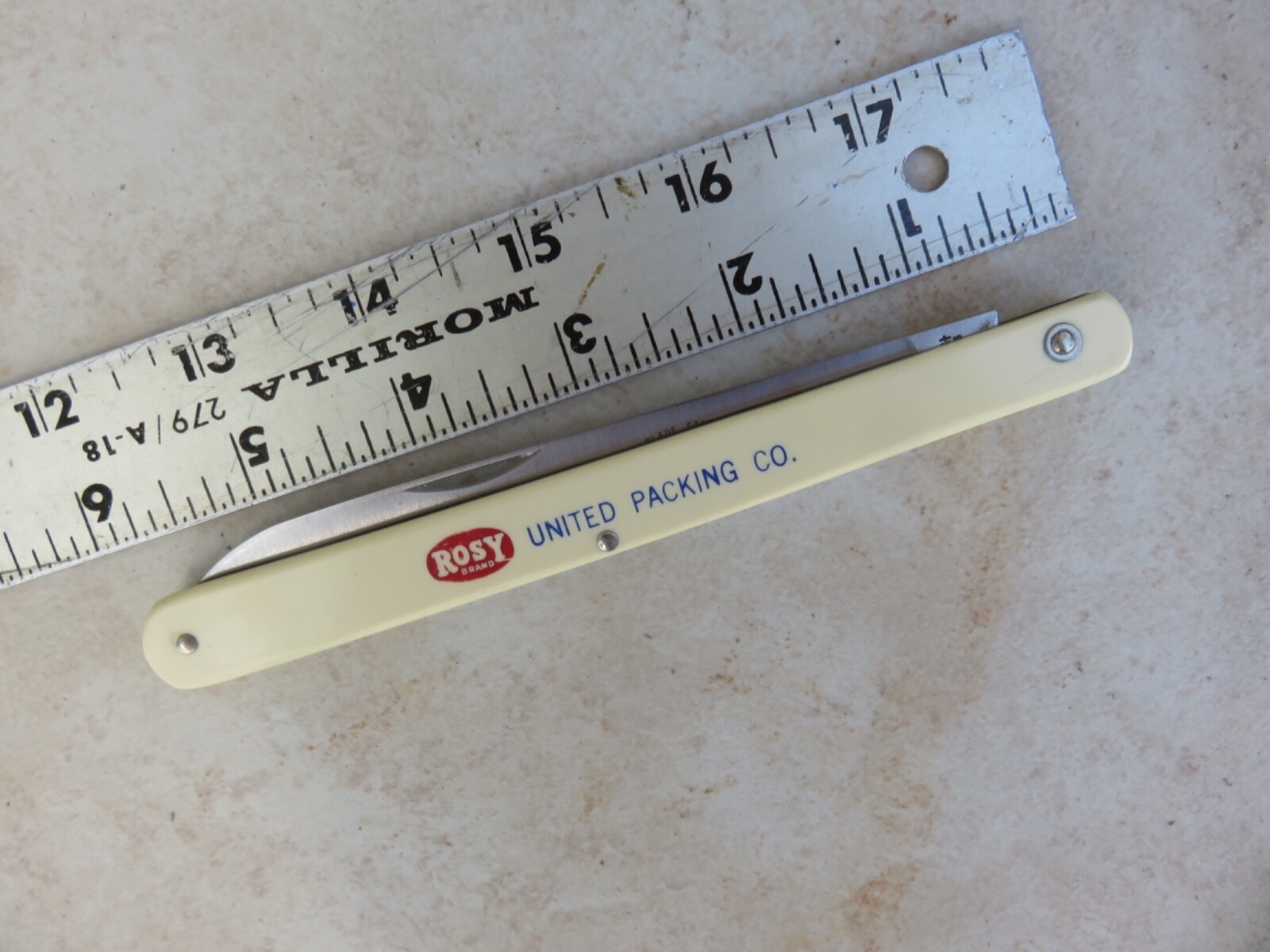 SCRADE MELON TESTER KNIFE...14 INCHES -  VERY NICE CONDITION..