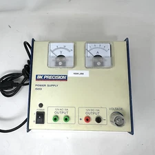 BK Precision Power Supply Model 1503 AC DC Untested Parts Only Not Tested