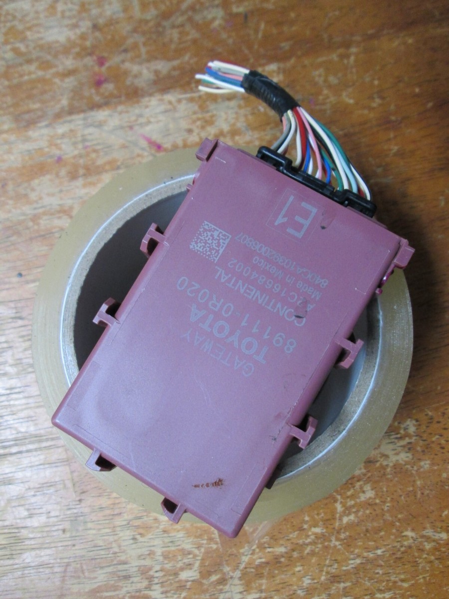 2020 2022 Toyota Corolla Chassis ECM Network Gateway Control