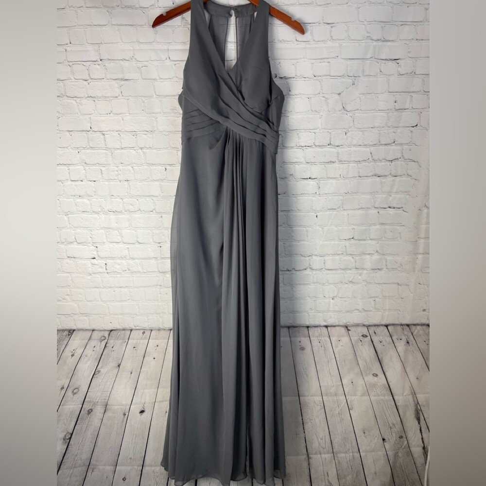 grey wrap bridesmaid dress Grey Bridesmaid Dresses | Elegant & Customizable Styles