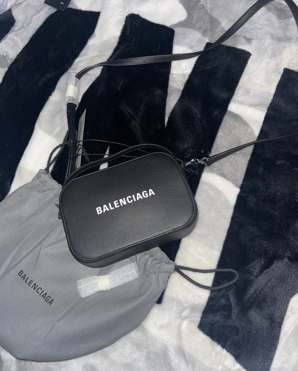 Balenciaga Everday XS Camera Bag In Black