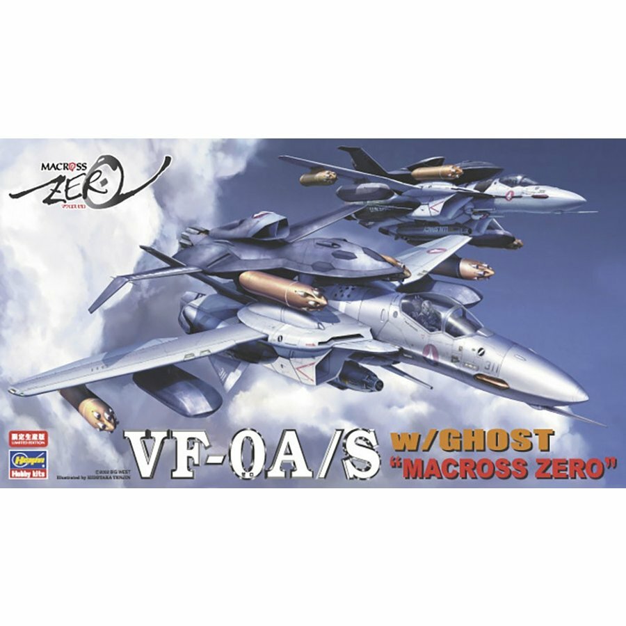 HASEGAWA 1/72 Macross Zero VF-0A/S w/ Chost Plastic Model kit