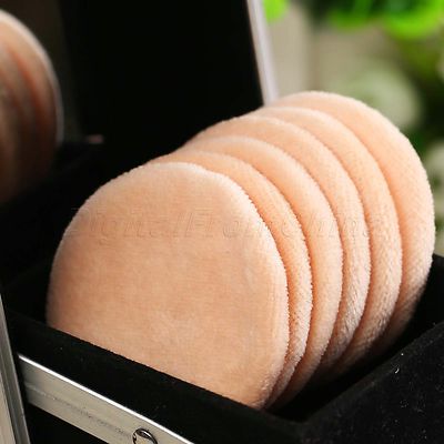 10Pcs Facial Face Body Skin Soft Sponge Plush Powder Puff  Makeup Cosmetic Tool