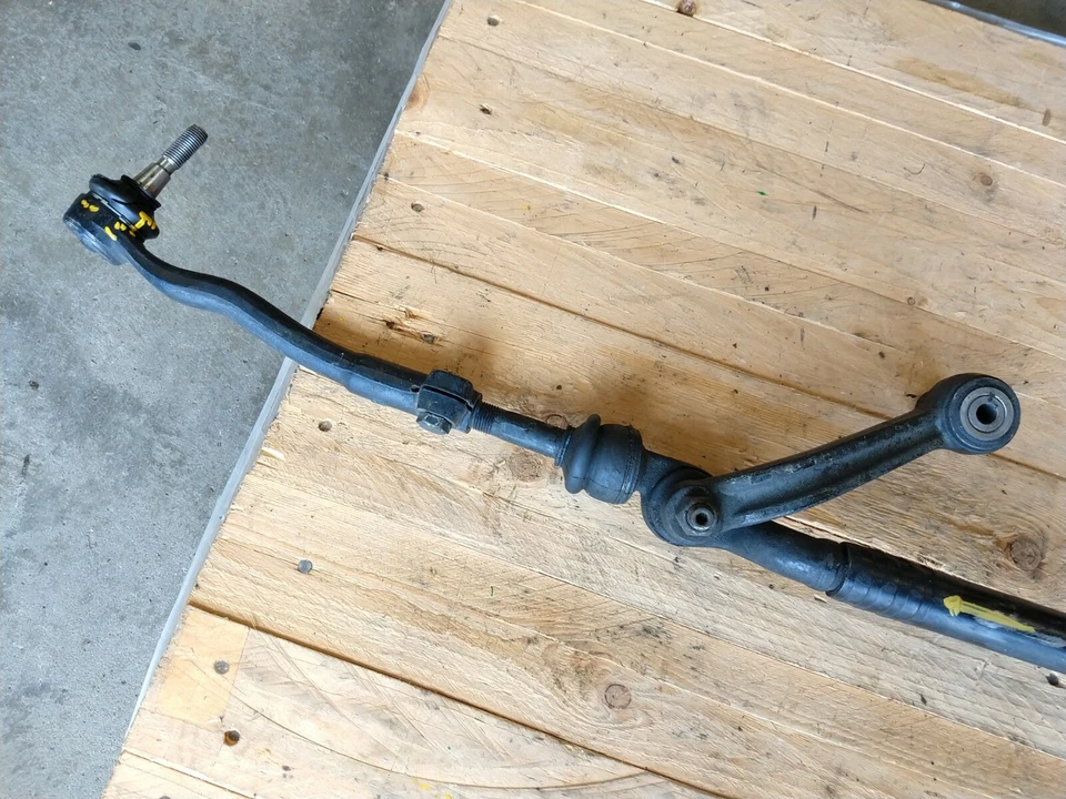 BMW E39 540i CENTRO DE DIRECCIÓN BARRA DE AMARRE BARRA DE ARRASTRE PIÑÓN Y EXTREMO DE BARRA DE AMARRE 97-03 Foto 4 de 4