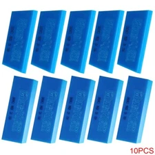 10PCS Bluemax Rubber Squeegee Window Tint Tools Vinyl Film Car Wrapping Scraper