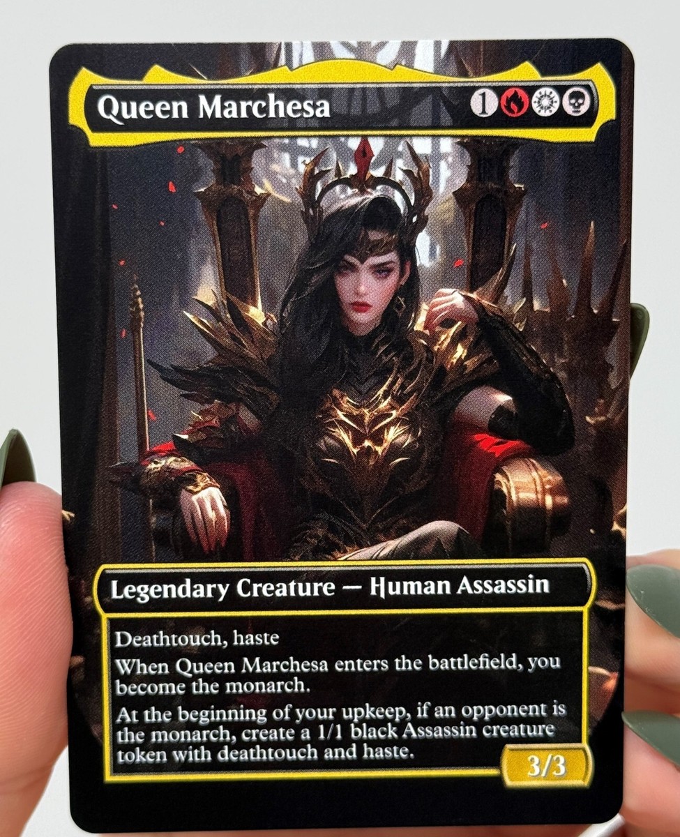 Queen Marchesa - Proxy Card with Custom designed art | eBay