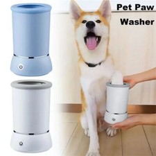 Electric Dog Paw Cleaner Pet Cat Foot Washer Cup Feet Clean Brush Clean Paw Wash