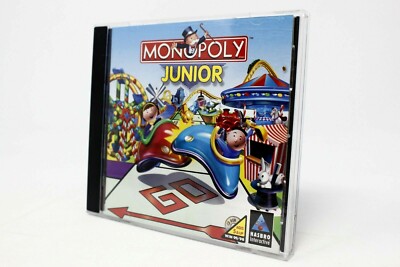 Monopoly Junior - Hasbro - PC - Simulation Board Game - W/ User Manual 