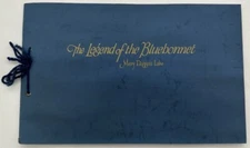 1926 1st Ed The Legend of the Bluebonnet Mary Daggett Lake Texas Bluebonnet Art