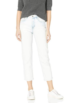 Jessica Simpson Women's Pick Me Up Slim Straight Crop Jeans, Alter, 26