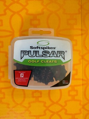 Soft Spikes Pulsar Golf Cleats Small Metal Thread Classic 22 Cleats NEW IN BOX