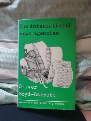 International News Agencies Hardcover Oliver Boyd-Barrett
