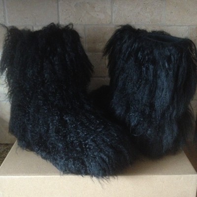 mongolian fluff uggs