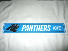 CAROLINA PANTHERS STREET SIGN #1 - NEW