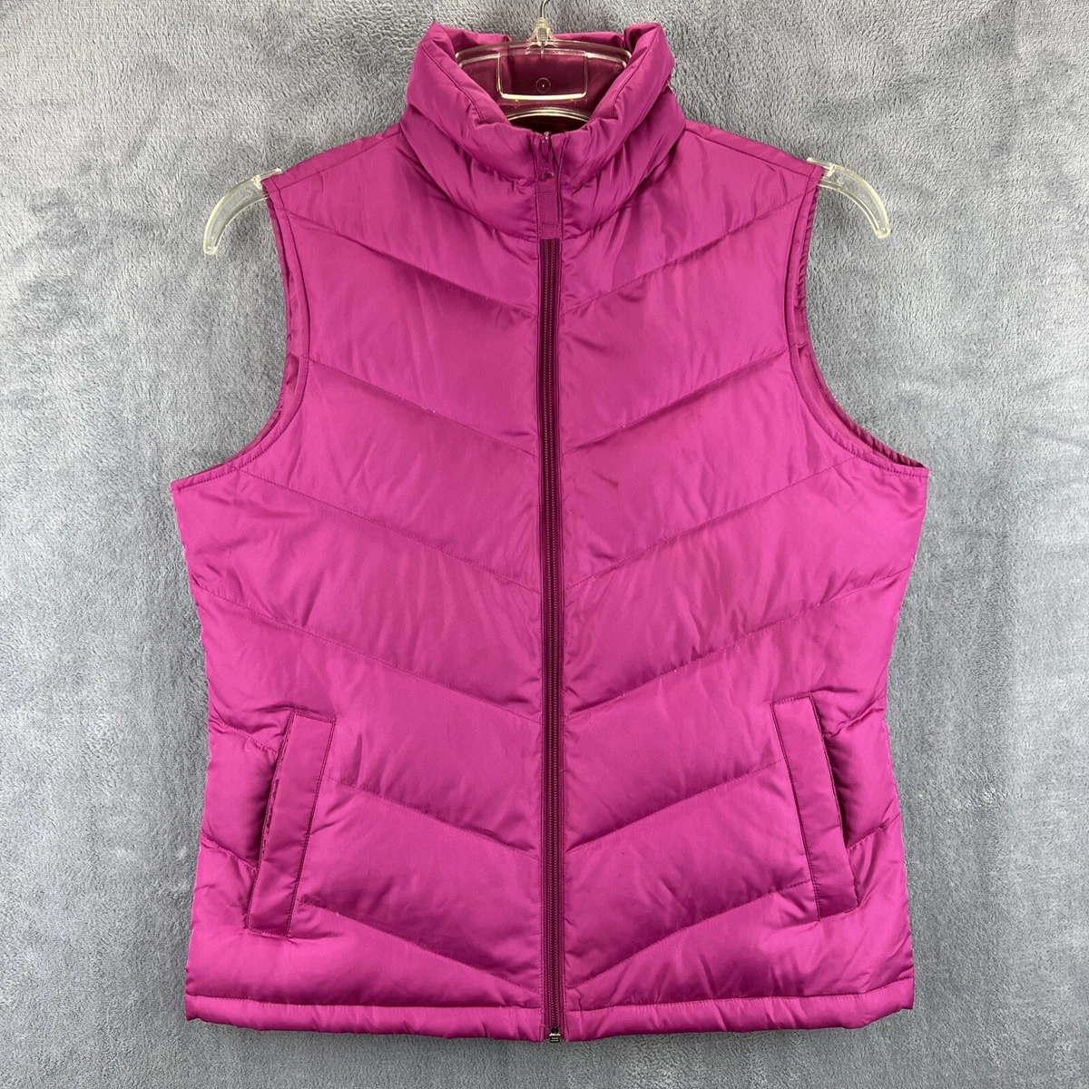 Pink down vest womens 2025