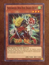 Speedroid Den-Den Daiko Duke LED8-EN013 Yugioh Trading Card