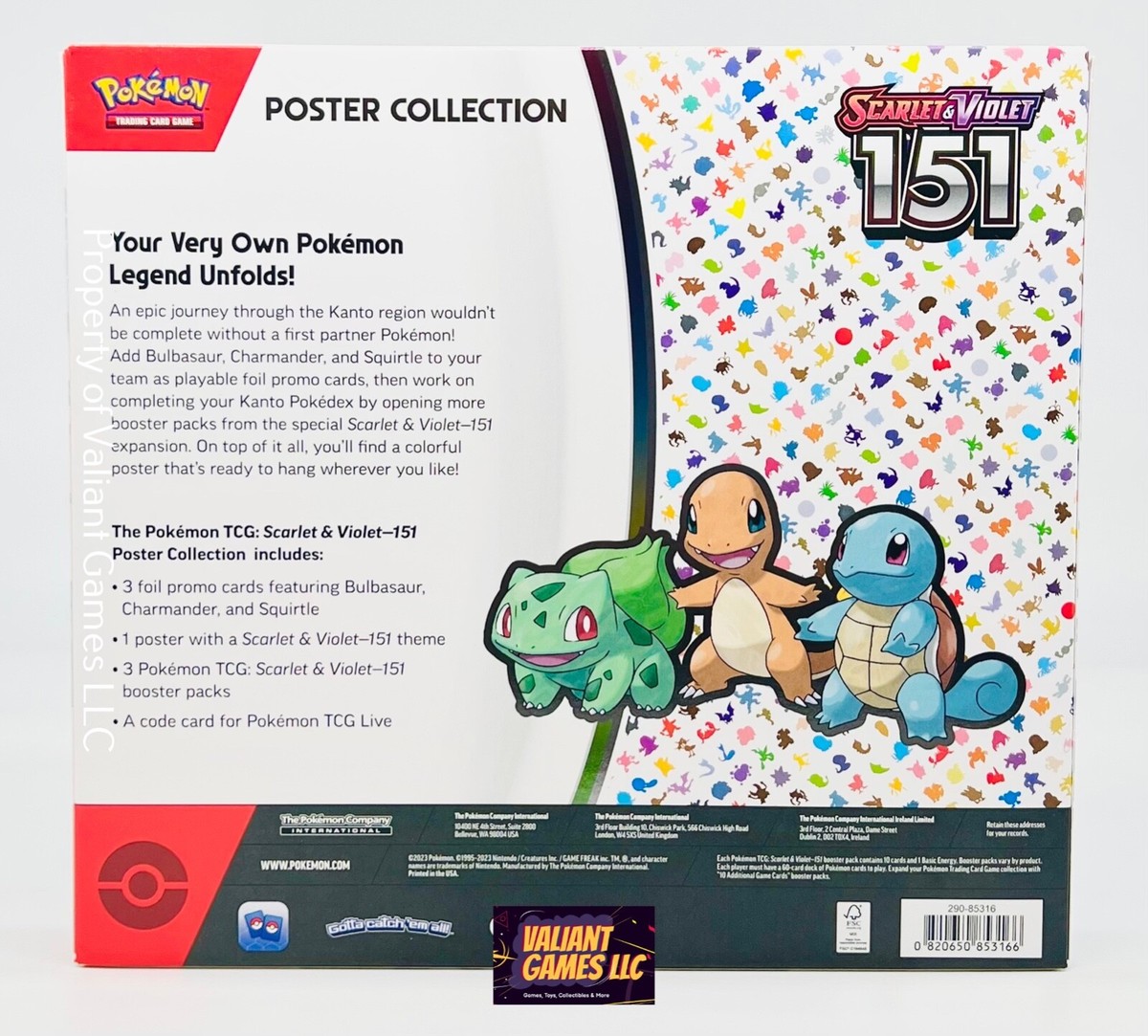 Pokemon 151 Poster Collection Box Sealed | eBay