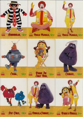 MCDONALDS 1996 (CLASSIC MARKETING) ACETATE SET (20) MC1-MC20 | eBay