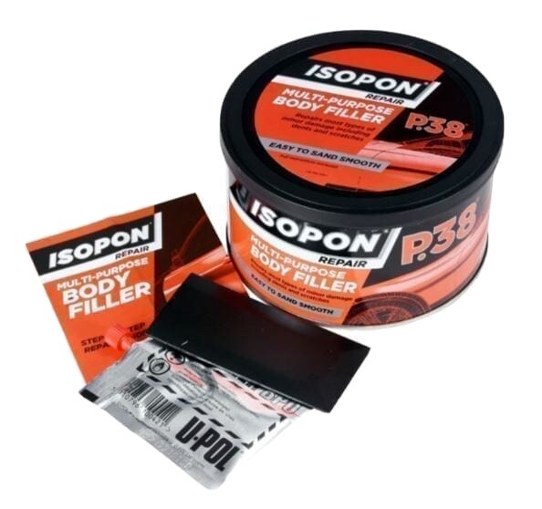 UPOL Davids Isopon P38 Easy Sand Car Body Filler Repairs Dents Scratch
