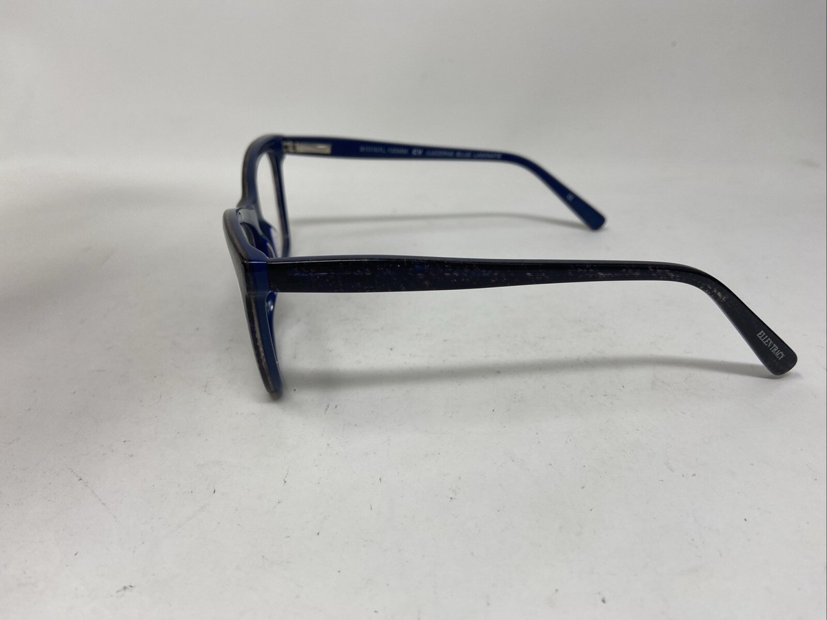 New Ellen Tracy Lucerne Women\'s Glasses in Gold and Purple Laminate. 51/15/135. Ellen Tracy Purple Eyeglass Frames for sale | eBay main image 3