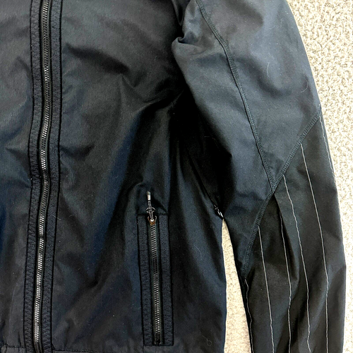 Lululemon Jacket Womens 6 Black Mock Neck Ruffled Windbreaker Full Zip - Picture 4 of 20