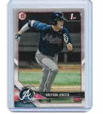 Greyson Jenista 1st Bowman Card 2018 Bowman Draft #BD-31
