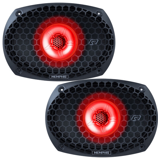 Пара Memphis SRXP69WTv2 700 Вт 6x9 2-полосный 4-омный коаксиальный динамик 31690₽