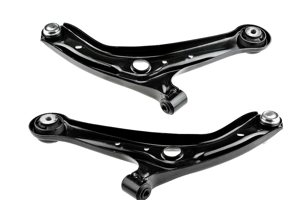 Triangle bras de suspension Fiesta de haute précision D65134300B en acier forgé x2 inférieur