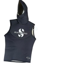 Scubapro Men s XS Black Hooded Vest Swim Ocean Water