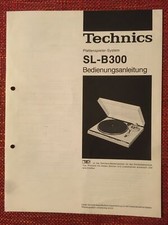 Technics SL-B300 Bedienungsanleitung
