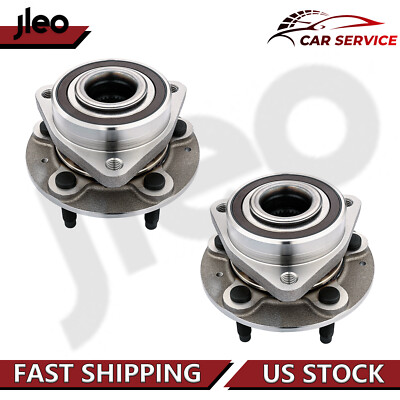 Pair Front Wheel Hub Bearings for 2016-2018 Buick Envision LaCrosse Chevy Malibu