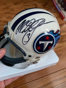 AL DEL GRECO SIGNED HELMET TENNESSEE TITANS KICKER AUBURN &hellip;